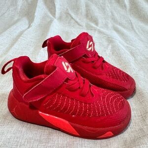Jordan Luka - Kids Red Athletic Sneakers - Unbranded